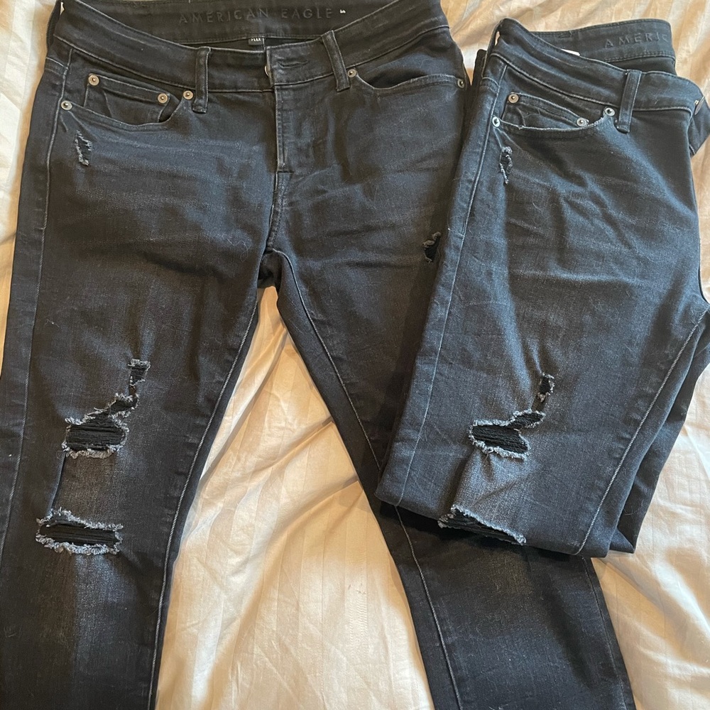 american eagle flex skinny jeans 30x30